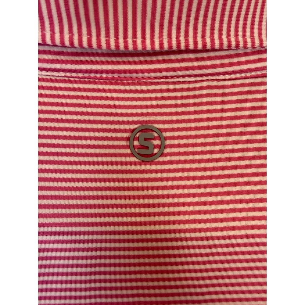 STITCH Striped Performance Golf Polos Lot of 3 Sea Island Embroidered Logo Sz XL - Picture 8 of 16